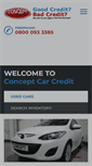 Mobile Screenshot of conceptcarcredit.co.uk